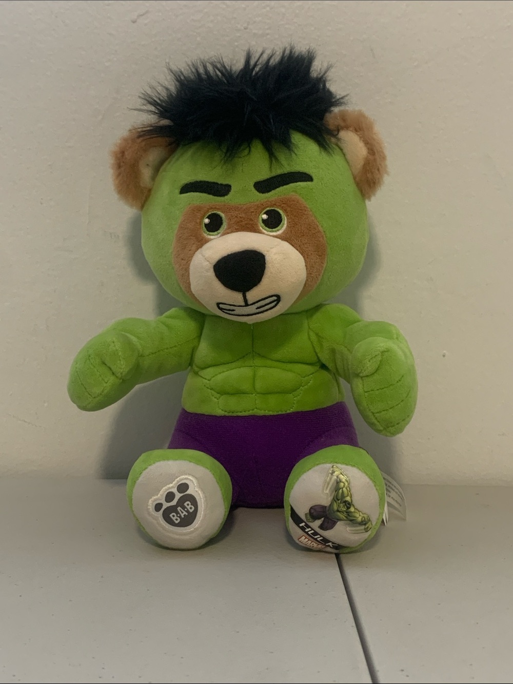 Build A Bear Marvel Hulk plush